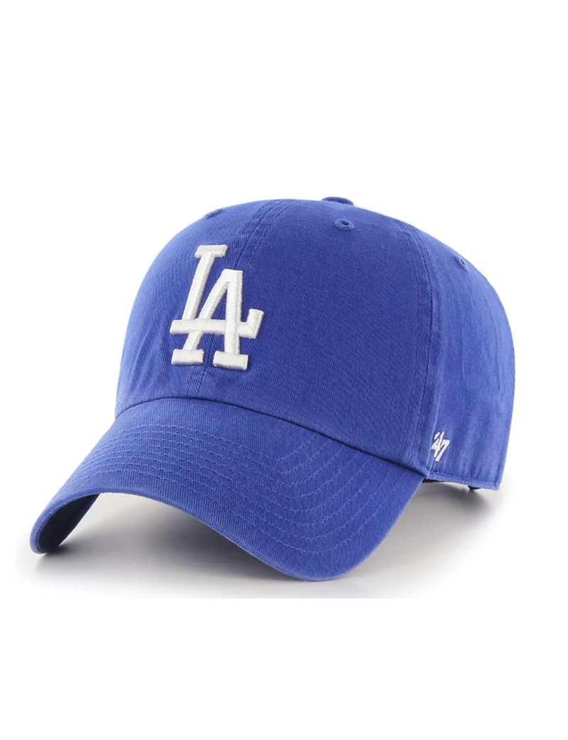 LA Dodgers Basic Ball Cap, Royal Blue/White