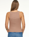 Alden Scoop Neck Tank, Mushroom