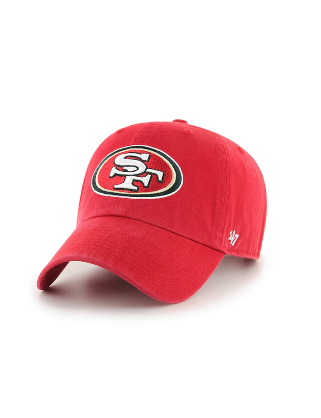 SF 49ers Basic Cap, Red/Red
