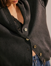 Chamomile Cardi, Washed Black