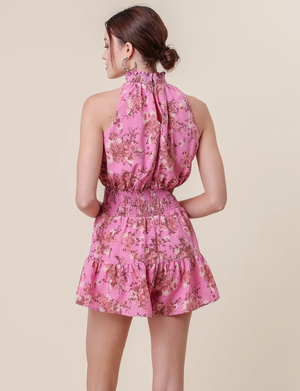 Bloom Romper, Rose