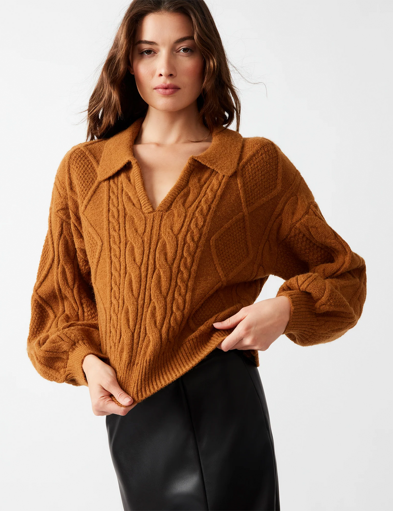 Cay Sweater, Tan