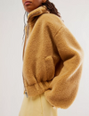 Get Cozy Teddy Jacket, Camel
