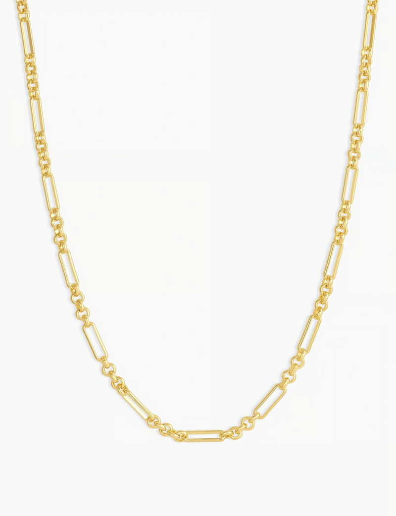 Reed Mini Necklace, Gold