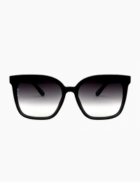 Betty Sunglasses, Black Smoke/Fade