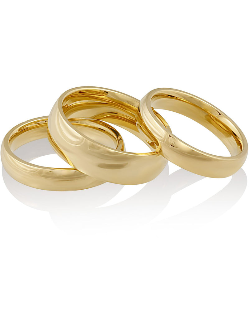 Stackable Ring Set in Gold