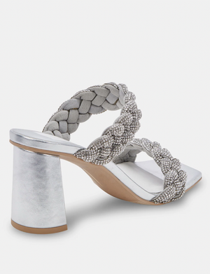 Paily Rhinestone Heel, Crystal