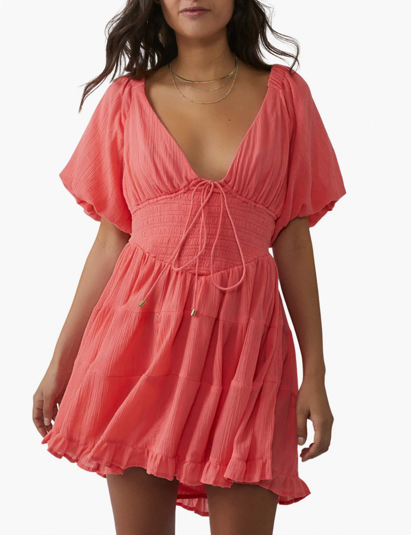 Perfect Day Mini Dress, Watermelon