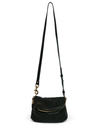 Mini Windbourne Leather Crossbody, Black
