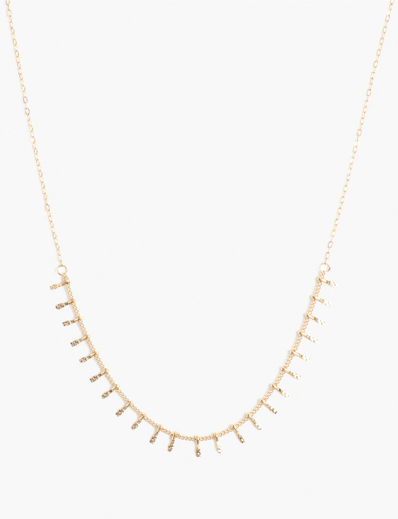 Sima Shaker Necklace, Gold