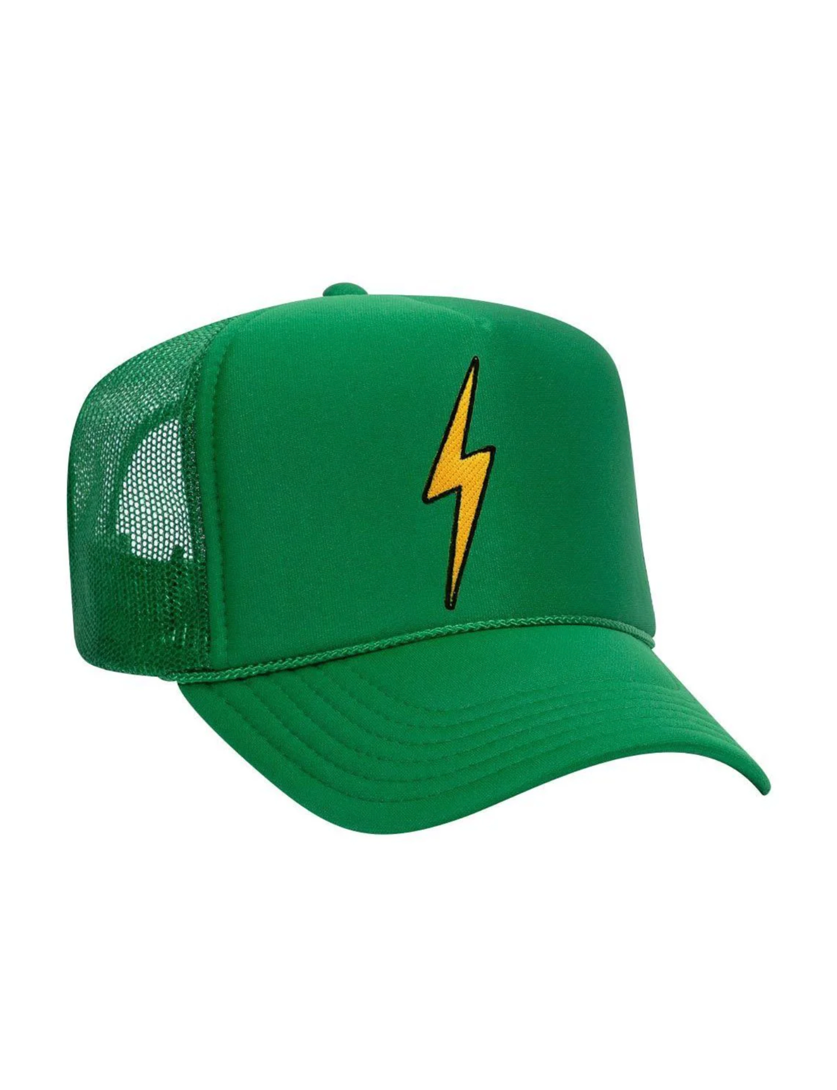 Bolt Vintage Low Rise Trucker Hat, Kelly Green