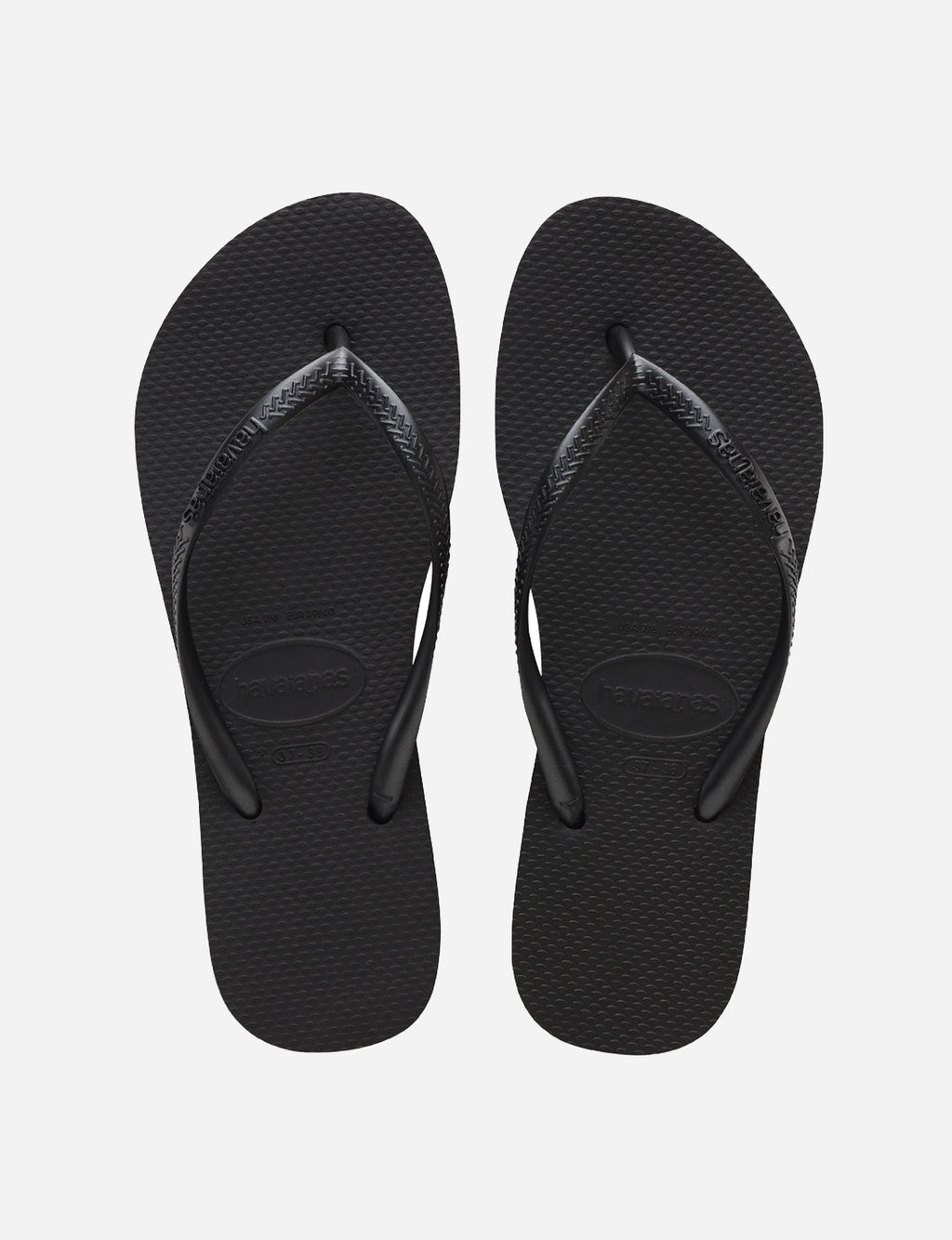 Havaianas Slim Flatform Sandal in Black