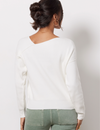 Favorite Off Shoulder Sweater, White