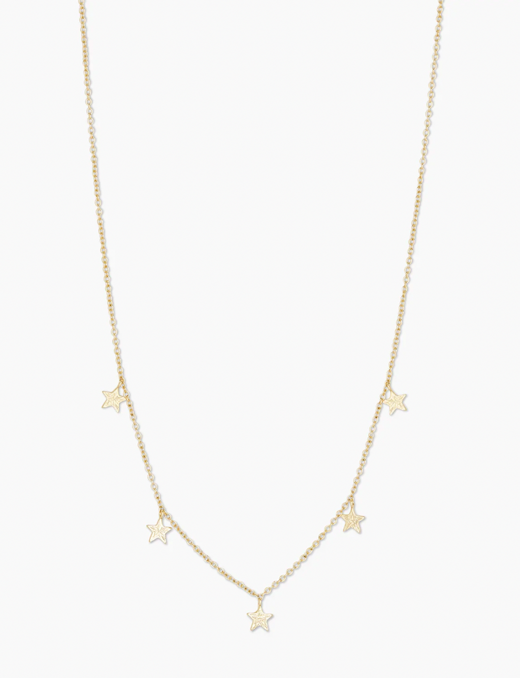Gorjana Super Star Flutter Necklace, Gold