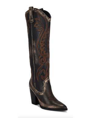 Lashes Boot, Brown Distressed