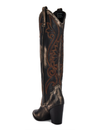 Lashes Boot, Brown Distressed