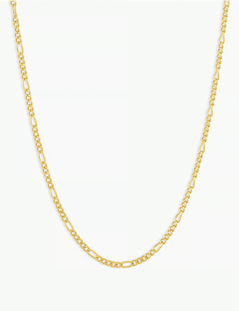 Enzo Chain Necklace, Gold