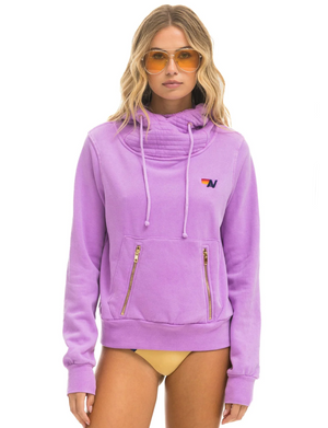 Ninja Pullover Hoodie, Neon Purple