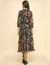Harvest Smocked Maxi Dress, Black