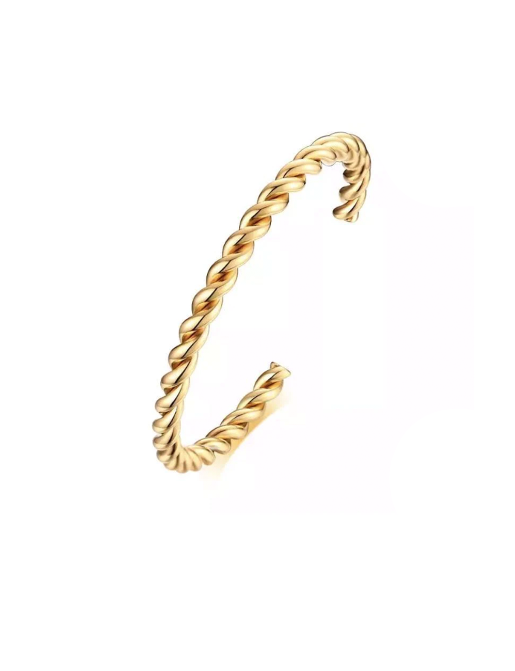 Twist Cuff, Gold