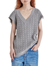 Aiden Sweater Vest, Heather Grey