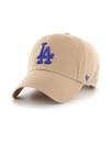LA Dodgers Basic Ball Cap, Khaki/Royal