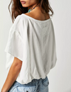 Cloud 9 Bubble Top, Optic White