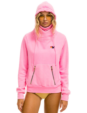 Ninja Pullover Hoodie, Neon Pink