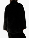Pretty Perfect Fur Peacoat, Black