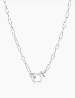 Parker Mini Necklace, Silver