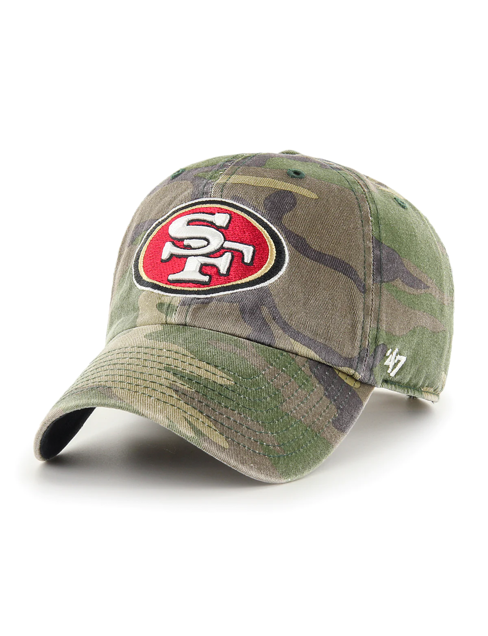 SF 49er's Basic Cap, Camo/Red