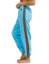 Bolt Stripe Womens Sweatpants, Sky