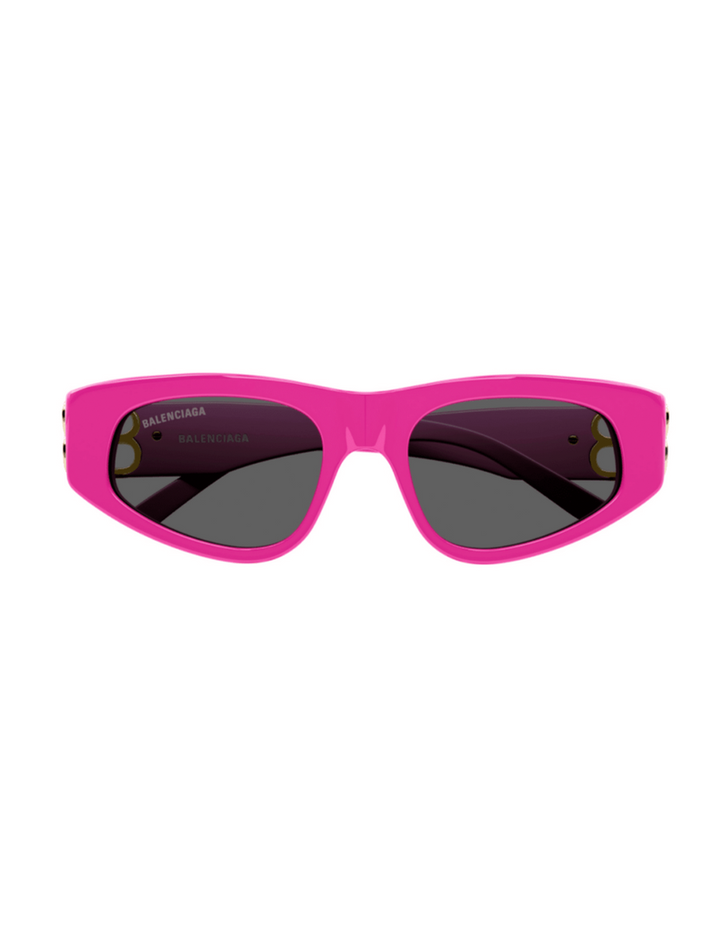 Dynasty D-Frame Sunglasses, Pink/Gold