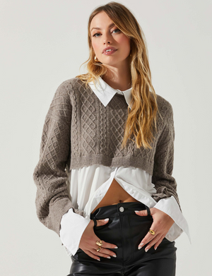Carol Sweater, Mocha