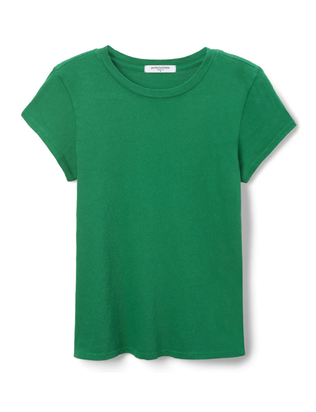 Sheryl Recycled Baby Tee, Golf Green