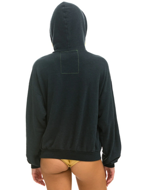 Relaxed Logo Pullover Hoodie, Charcoal