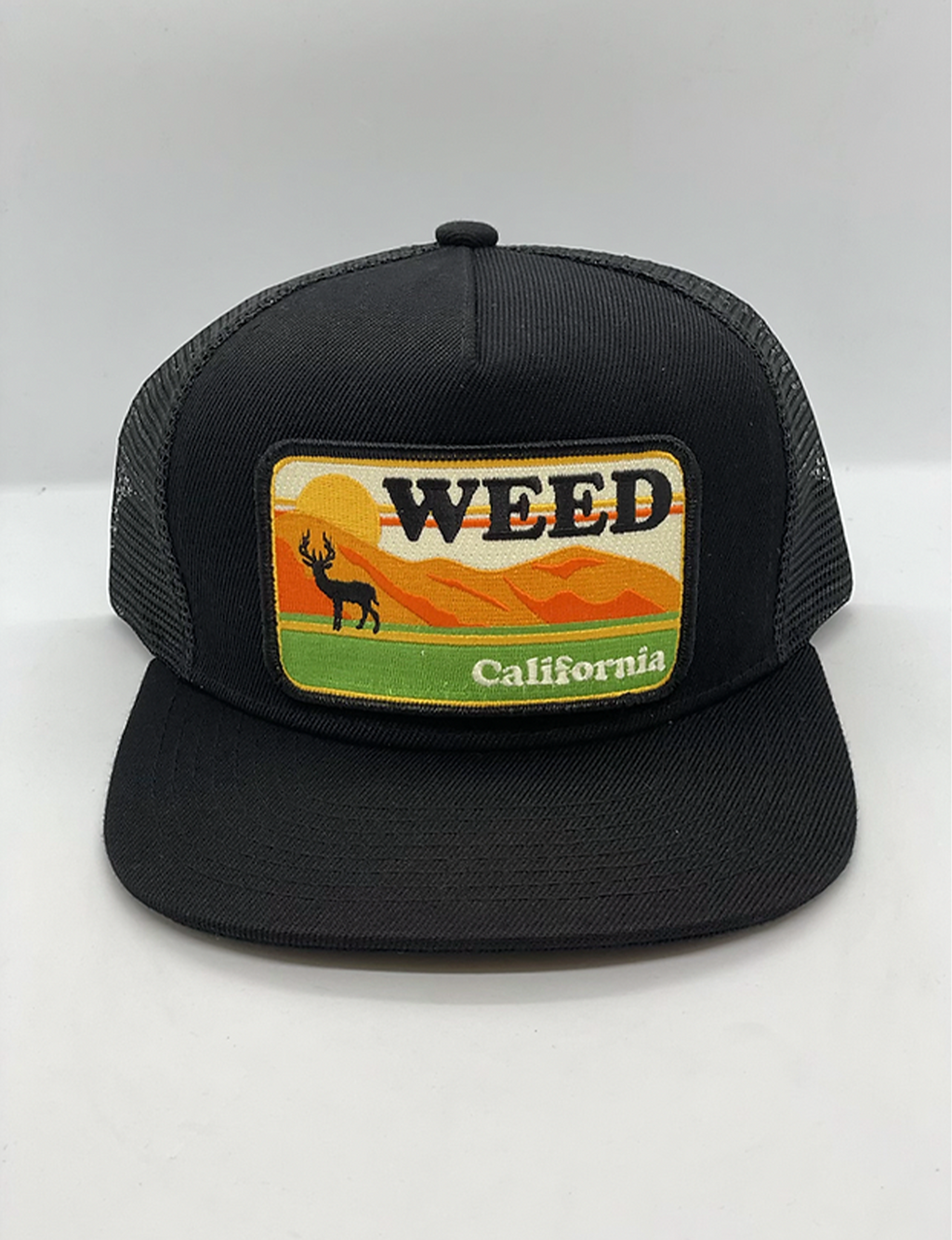 Local Hats Trucker Hat, Weed