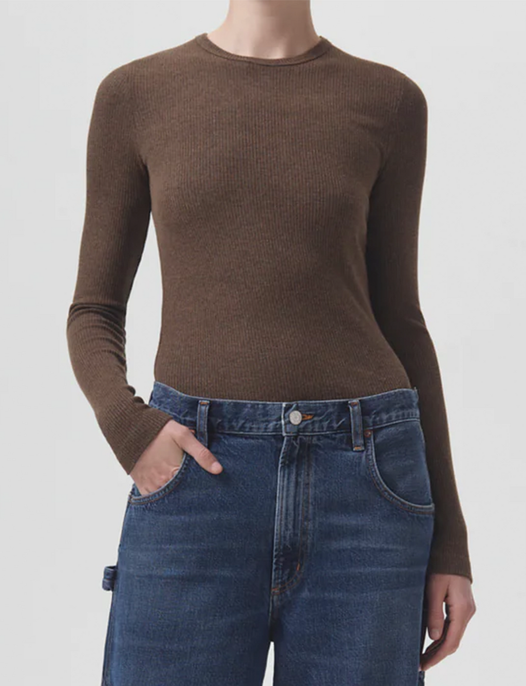 Delphi Slim Tee, Shroom