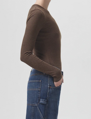 Delphi Slim Tee, Shroom