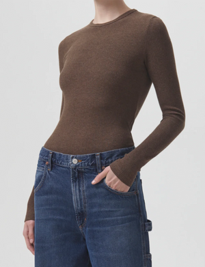 Delphi Slim Tee, Shroom
