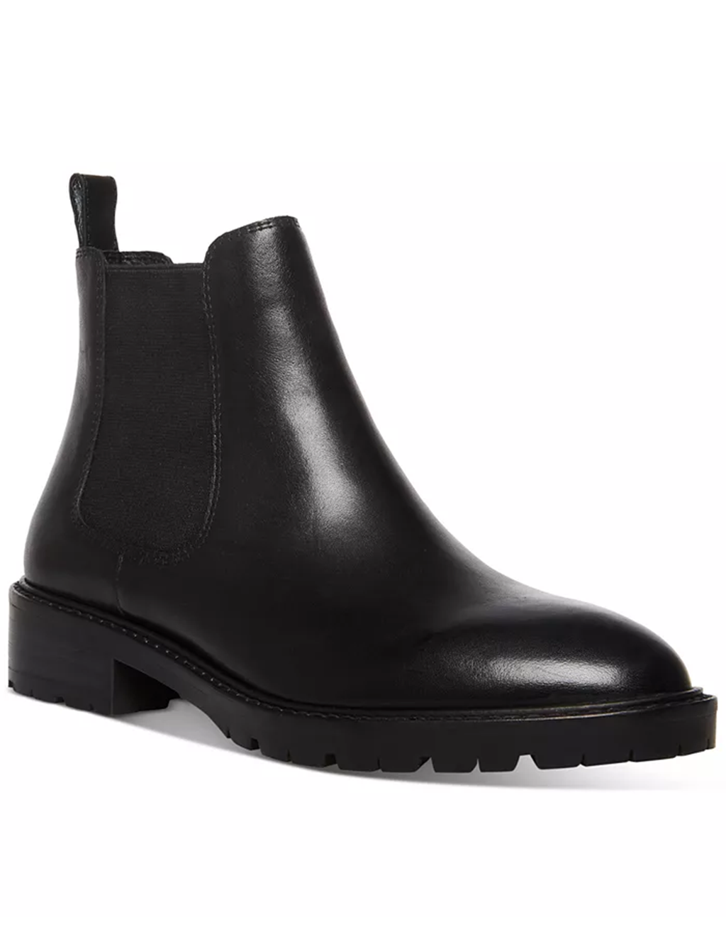 Leopold Chelsea Boot, Black Leather
