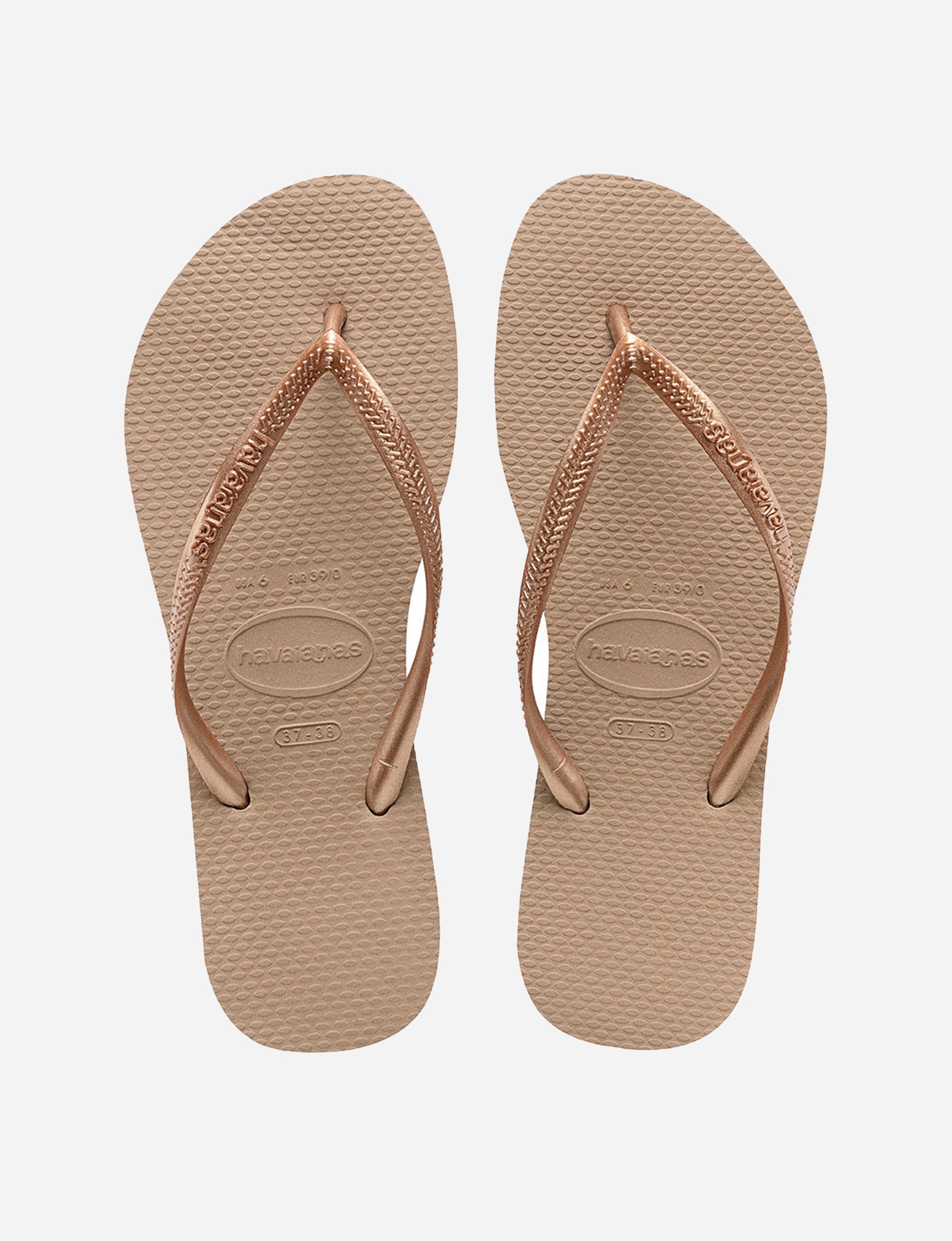 Havaianas Slim Sandal in Rose Gold