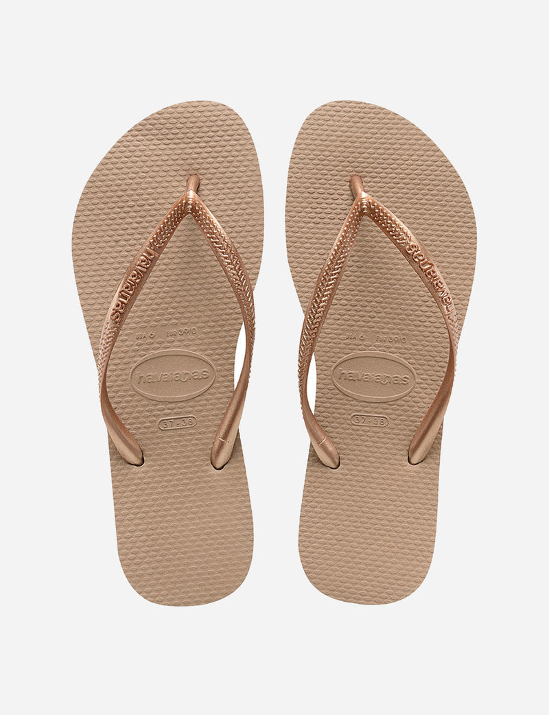 Havaianas Slim Sandal in Rose Gold