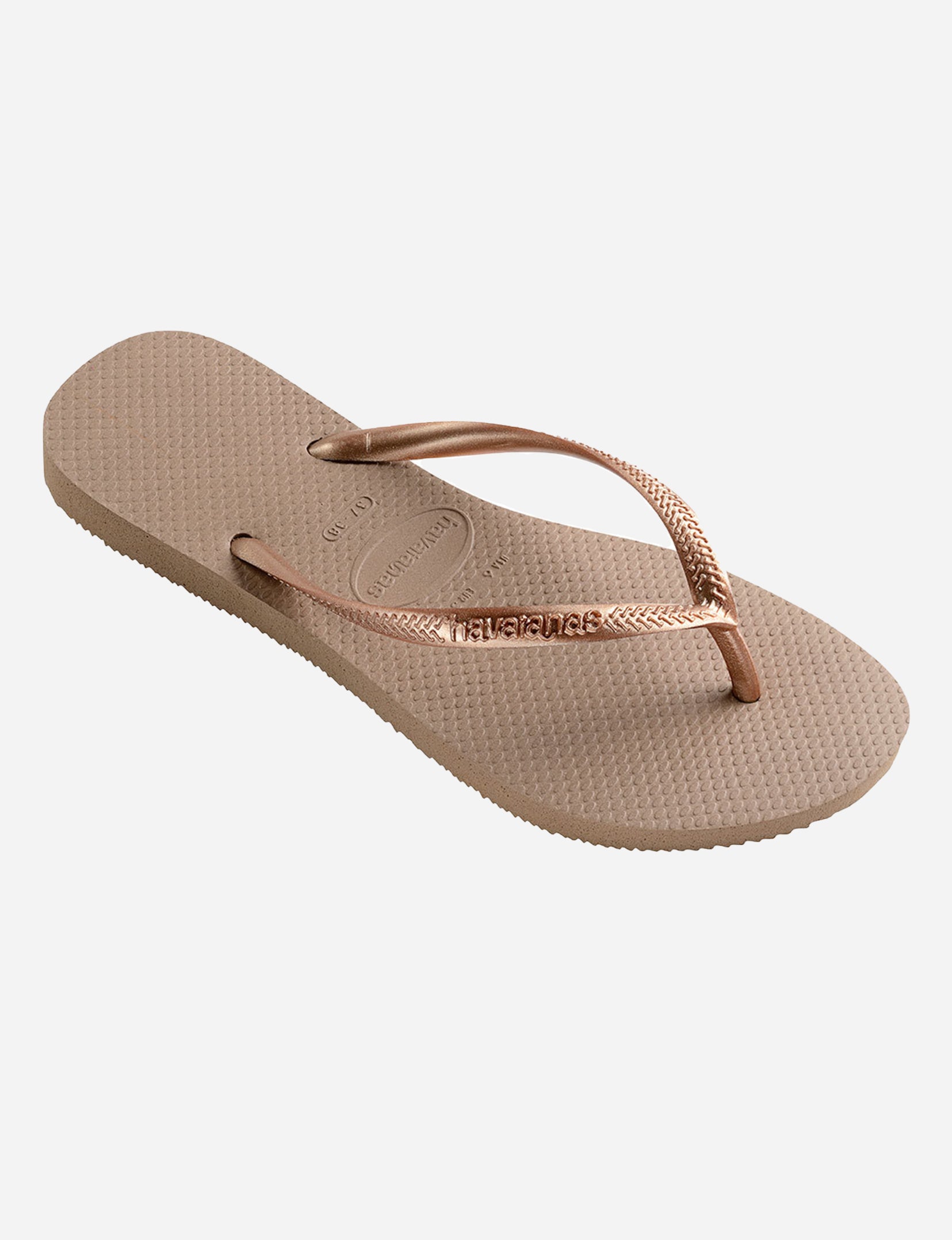 Havaianas Slim Sandal in Rose Gold