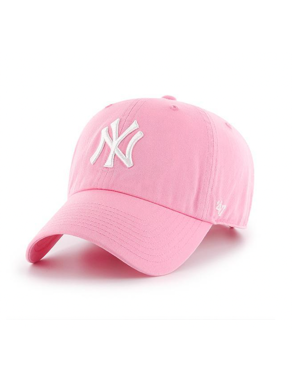 47 NY Yankees Basic Ball Cap, Rose/White