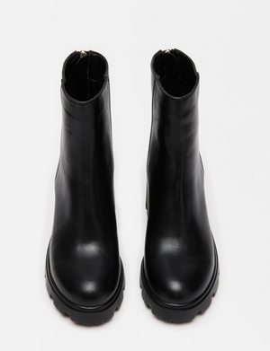 Goucho Boots, Black Leather